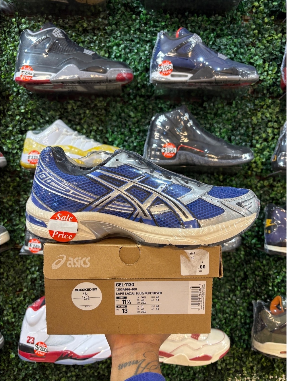 Asics Gel-1130 “Blue Silver” Men’s 11.5
